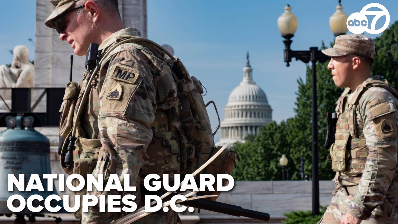 National Guard presence strengthens as White House oversees crime crackdown efforts in DC