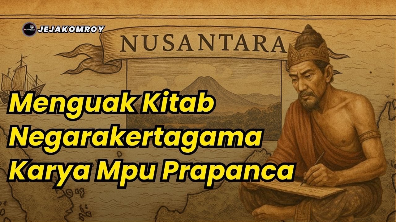 Menguak Kitab Negarakertagama Karya Mpu Prapanca #negarakertagama #mpuprapanca #majapahit