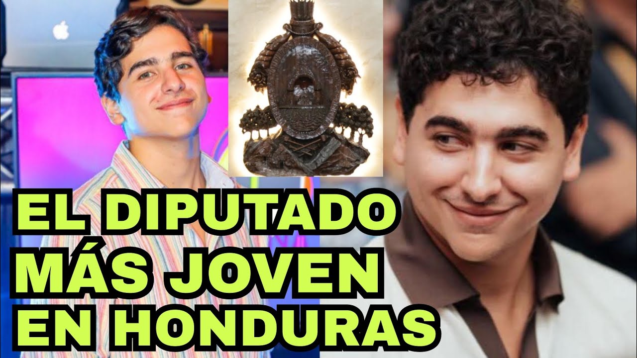 El diputado más joven de Honduras: Tomás Vaquero, del Partido Libre