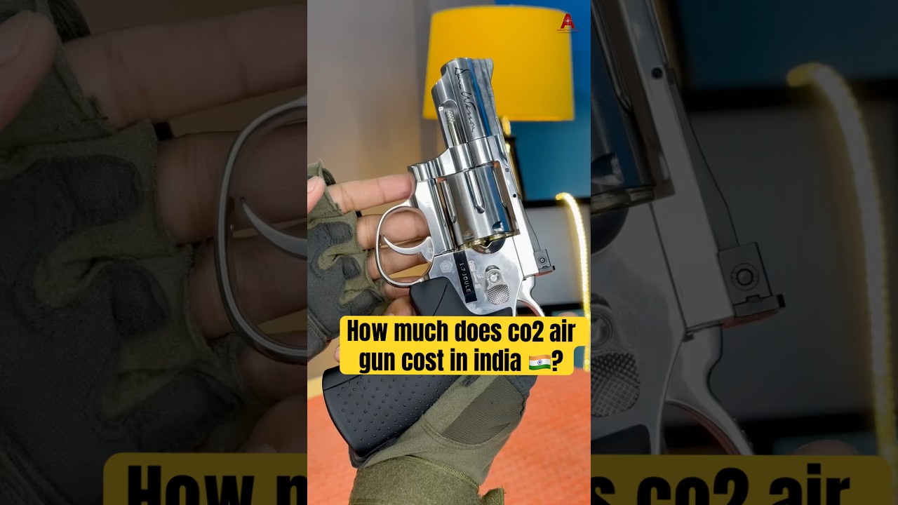How much does co2 air gun cost in india 🇮🇳? #danwesson #airguninindia #co2airgun #shortsfeed
