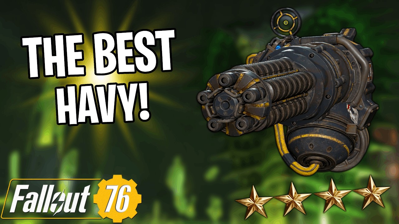 Gauss Minigun Is a Monster For Bosses🔥- Fallout 76
