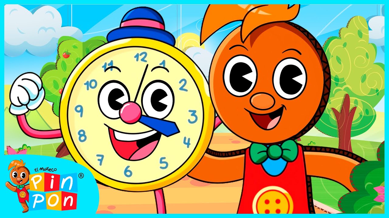 Pin Pon y el Reloj | Canciones Infantiles | El Mu&ntilde;eco Pin Pon