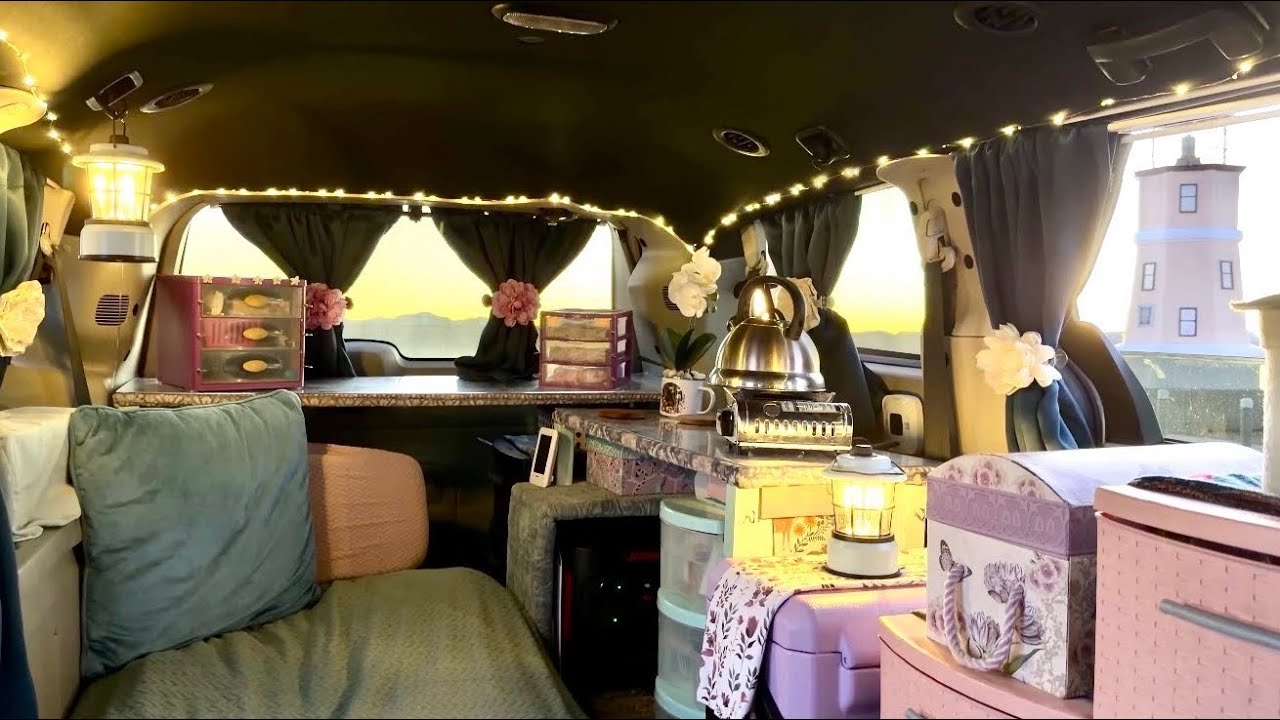 Luxury Blackout Minivan Camper Curtains You Can Build Too!