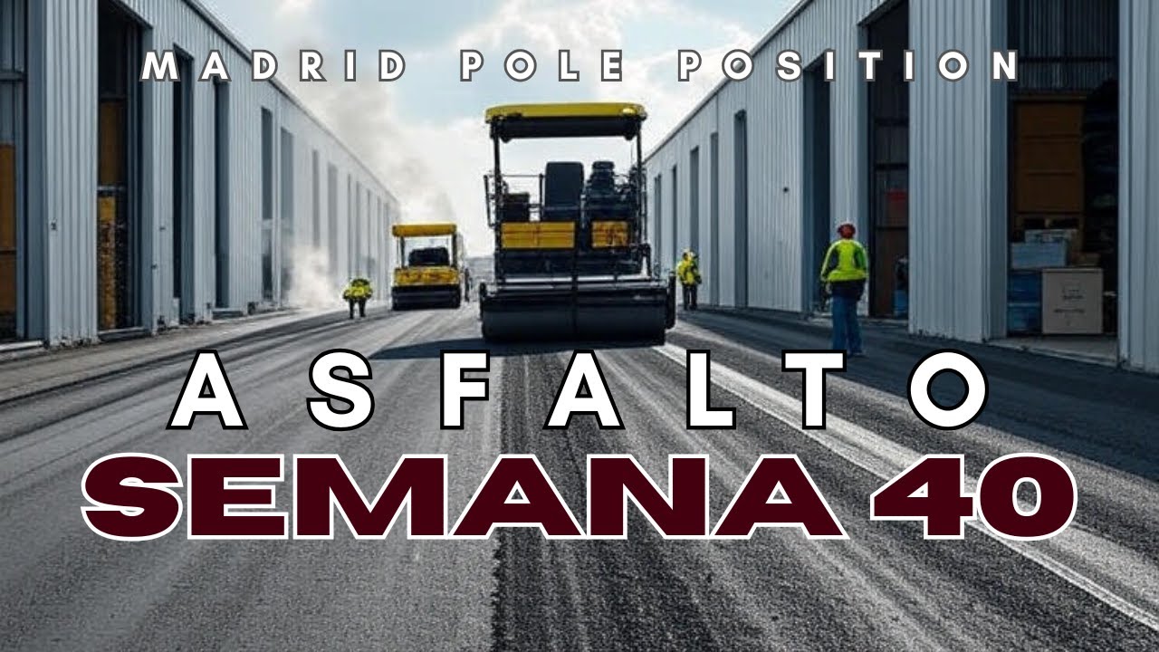 Vlog MadRing GP España Madrid F1 Semana 40 - ASFALTO NEGRO SOBRE BLANCO
