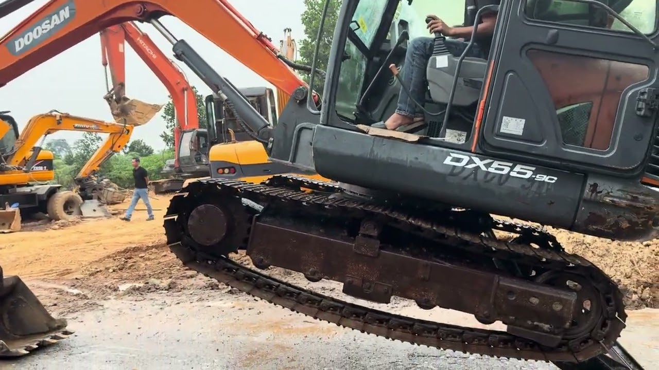 Гусеничный экскаватор Doosandx55-9c на продажу | Машиностроительный завод Quang Huyen, 4 декабря ...