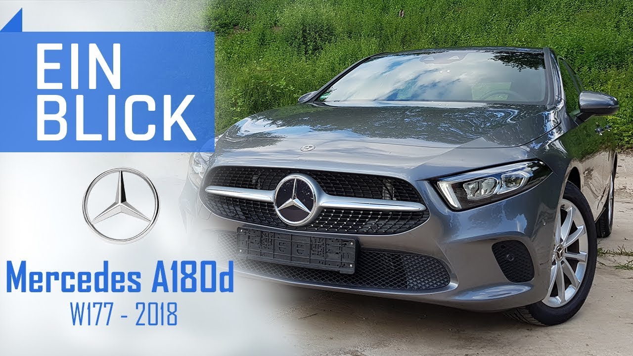 Mercedes-Benz A180d (2018) - Mit MBUX auf der Überholspur?