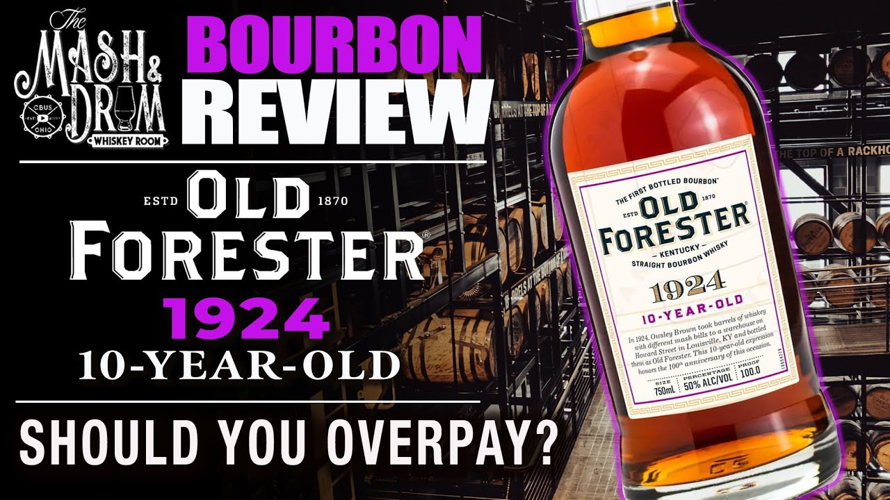 Обзор бурбона Old Forester 1924! 10 лет!