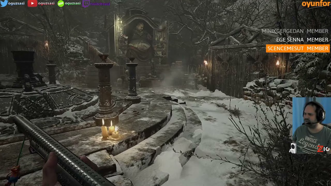 🔴 Resident Evil Village | Bölüm 3 | Canlı Yayın | oguzsasi