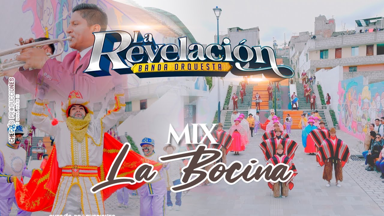 LA REVELACION BANDA SHOW  - MIX LA BOCINA (Official Video 4K)