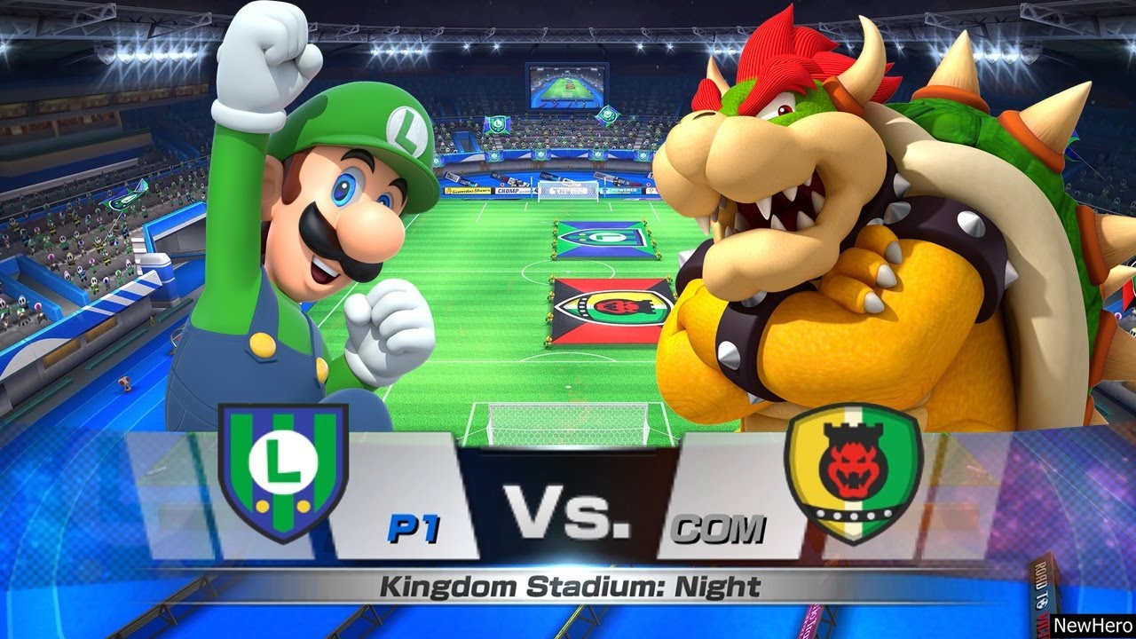 Mario Sports Superstars - Team Luigi Vs. Team Bowser