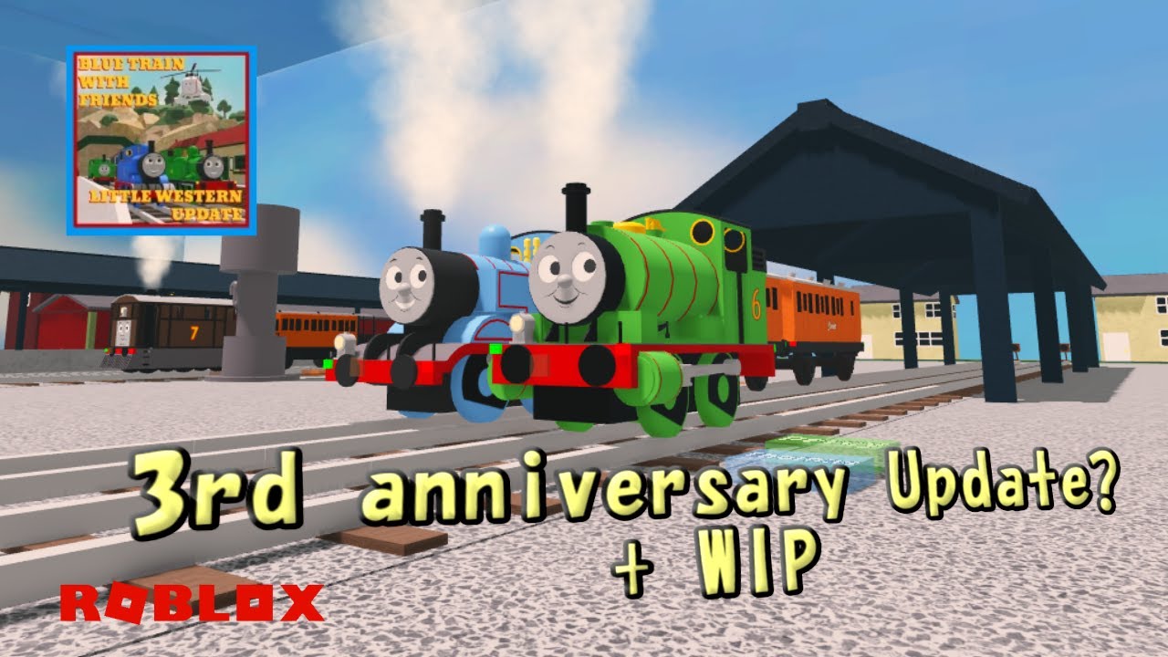 (Update explained)Blue Train With Friends Exploring Sodor  (July 19,2024)-2