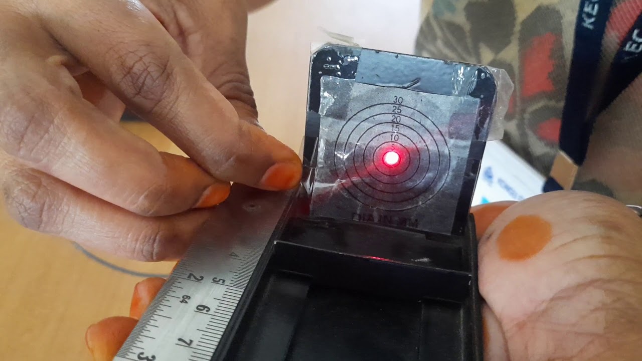 Determination of the acceptance angle and numerical aperture of a given optical fiber