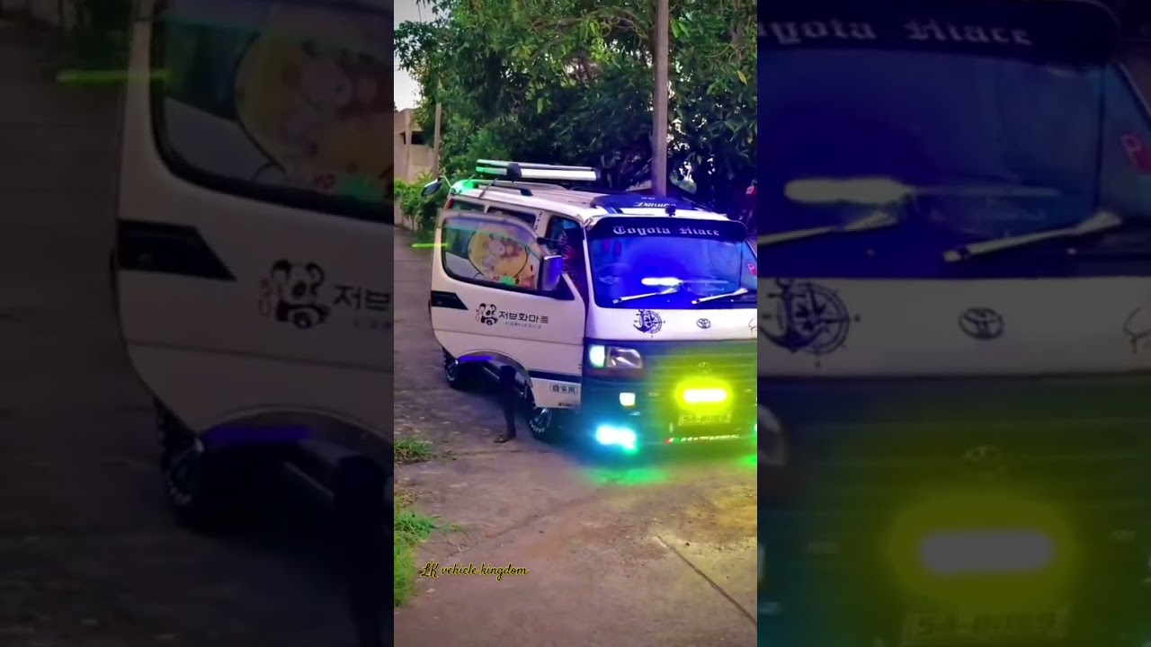 srilanka modified toyota dolfin van lovers status 😍😍srilanka modified van lovers #shrots