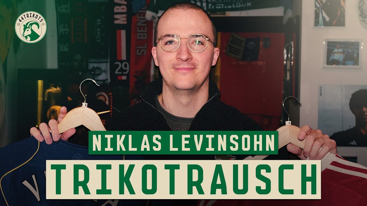 Henry, Lord Bendtner und Rivaldo | NIKLAS LEVINSOHN shoppt VINTAGE TRIKOTS | TRIKOTRAUSCH #S02E02