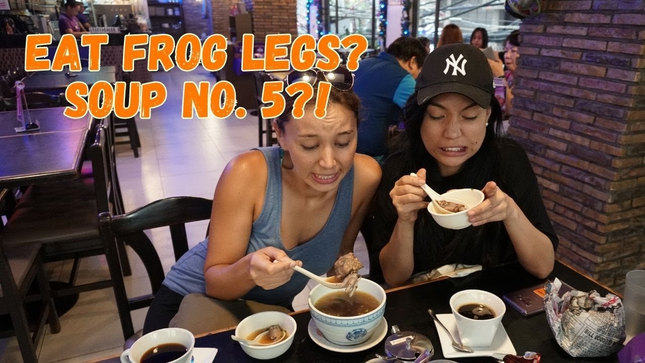 Food Vlog: Tasting Soup # 5, Frog Legs and More In Binondo Chinatown Food Tour Manila