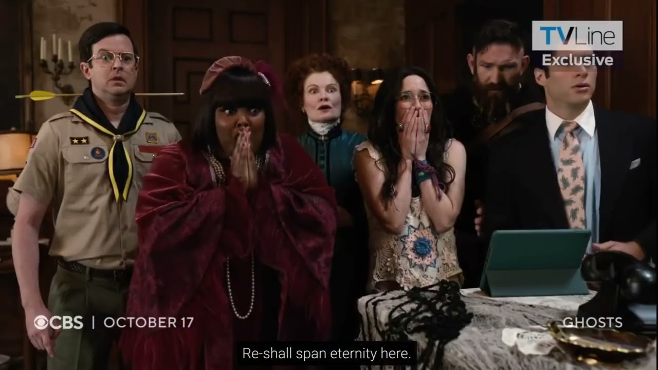 &ldquo;Ghosts&rdquo; CBS - Season 4 Exclusive Preview from TVLine #GhostsCBS