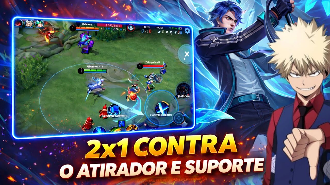 Baku fazendo KAIZER ATIRADOR FULL TAXA CRITICA no honor of kings 
