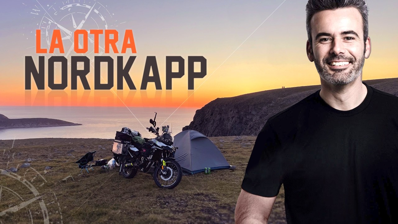 CABO NORTE | más que una bola 🔴🌍 Ep.3x15 Isla de Magerøya. Ruta Nordkapp. Noruega en moto Trail Vlog