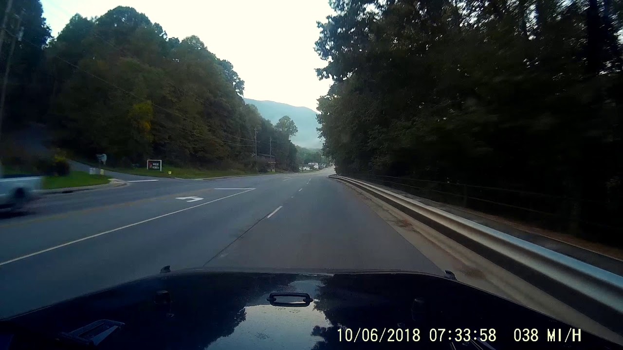 A Morning Drive through Maggie Valley NC