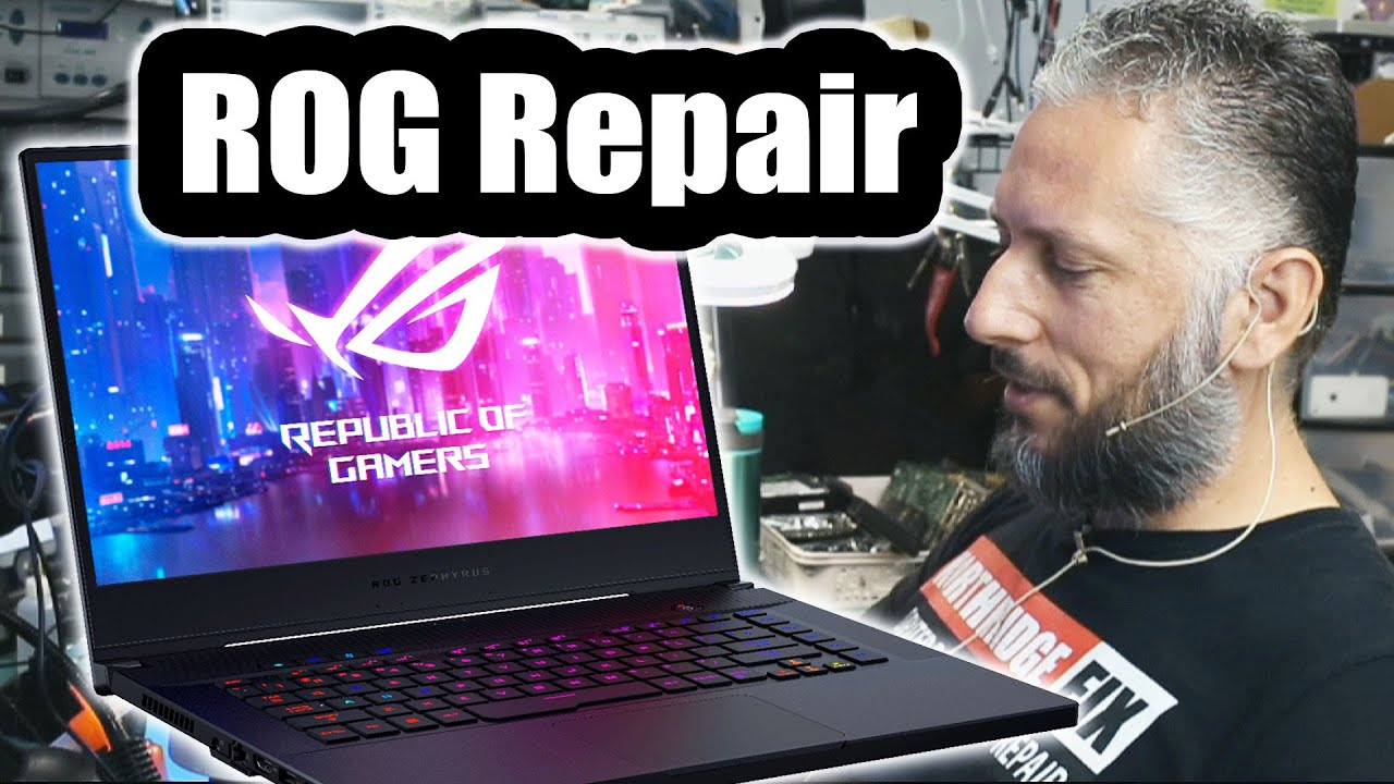 ASUS ROG Zephyrus GU502 Laptop Repair - Does not power on.