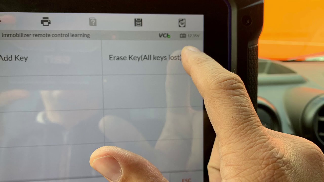 AUTEL IM608. Ford Fiesta 2008 Key Programming