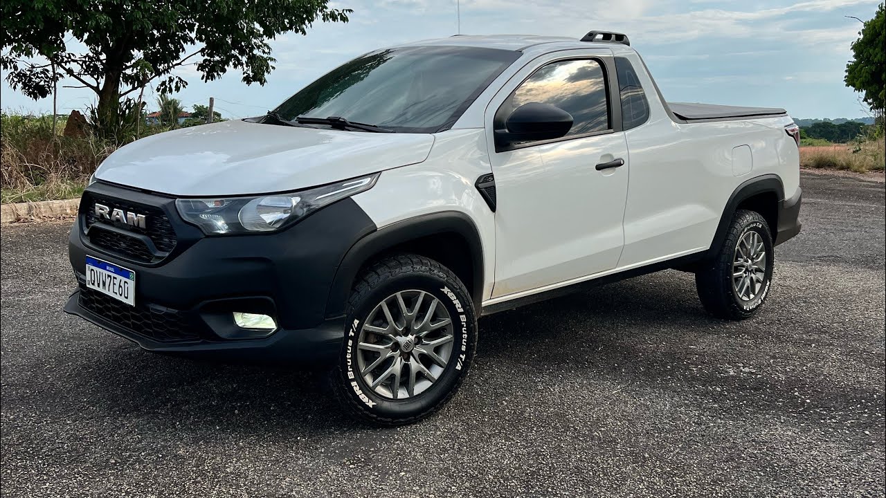 Fiat Strada transformada RAM 700 em detalhes !!