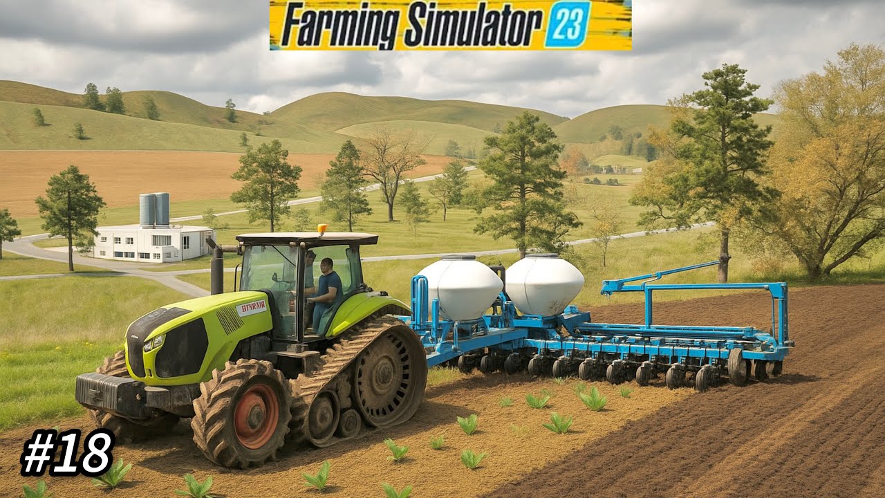 Unlock 🔓 2 New 🆕 Fields | Farming Simulator | Neubrunn Map | Ep 18 #farmingsimulator23 
