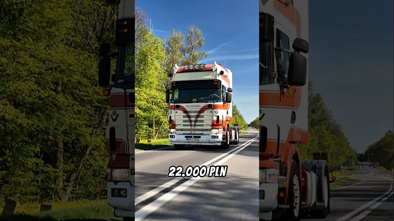 KLASYCZNA SCANIA V8 w najnowszym odcinku ✌️ #scania #truck #passion #trucking #driving #classic
