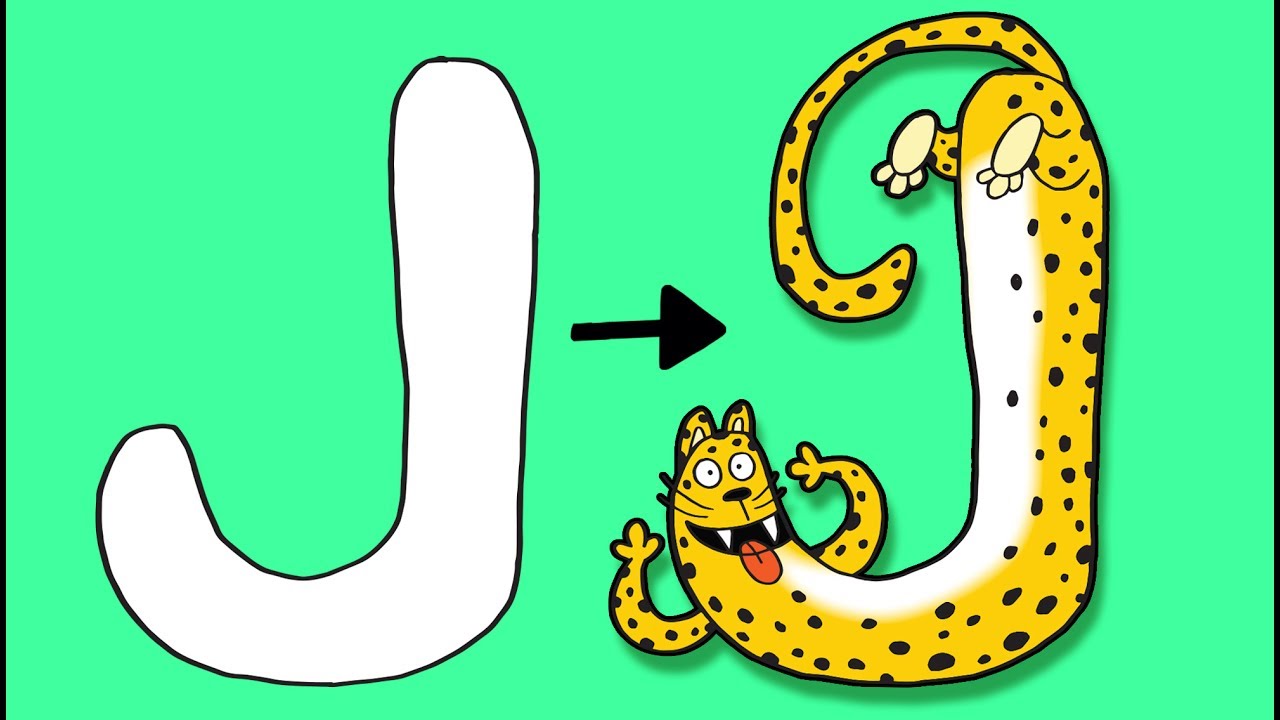 J for Jaguar | Øisteins Blyant ABC
