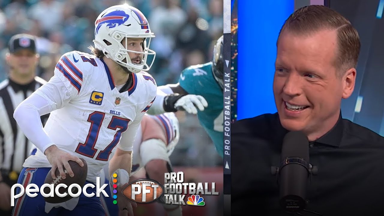 Josh Allen rose to the occasion in road playoff win over Jaguars | Pro Football Talk | NFL on NBC