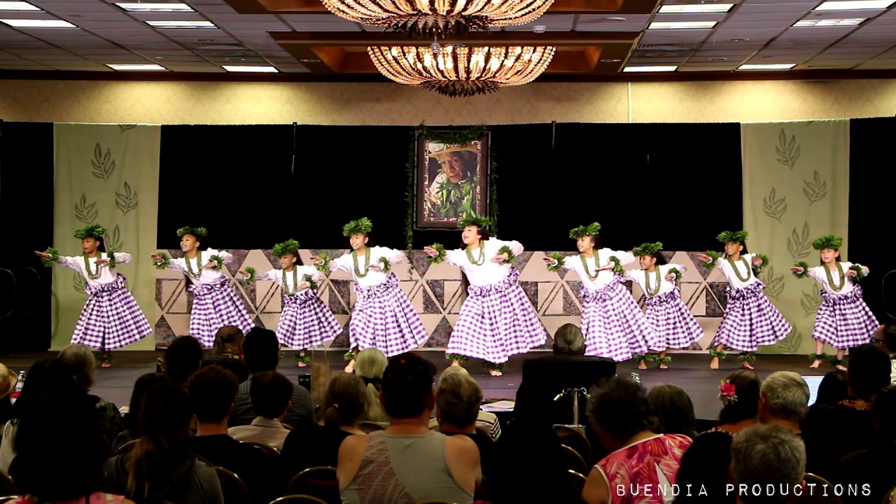 2019 George Na'ope Hula Festival - Hula Halau 'O Pi'ilani - Group Kahiko - Kaikamahine