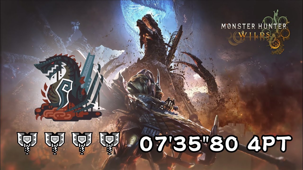 【MHWilds 】巨戟龍 充能斧07'35