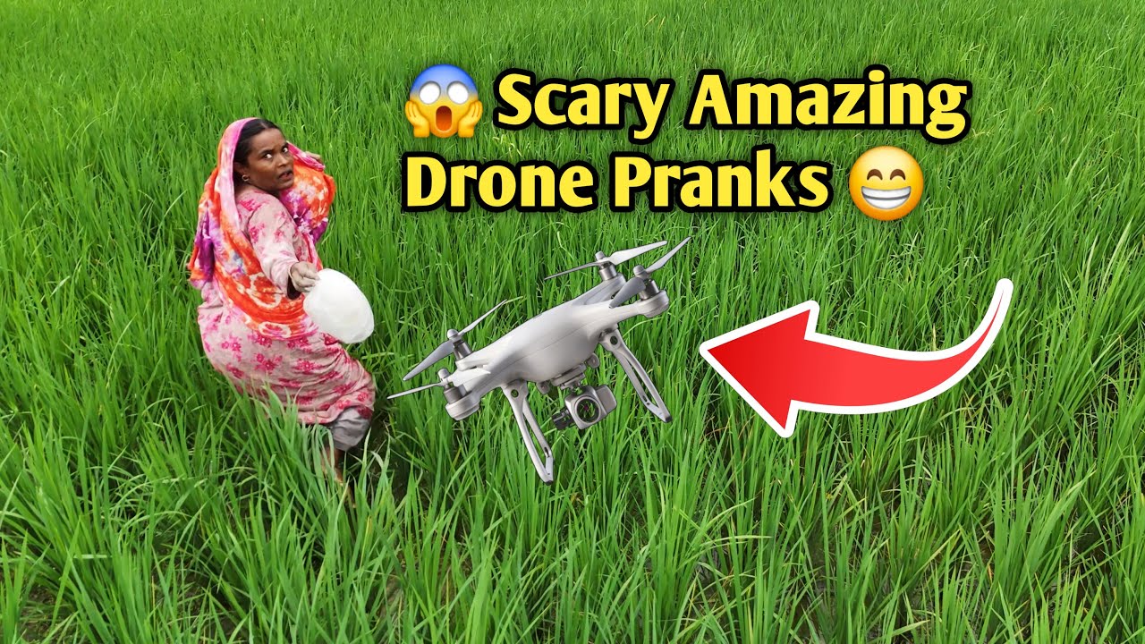 🤣Drone Vs Women Best Pranks 2026 😂 || Drone Comedy With Women || Prank Video #dronepranks #comedy