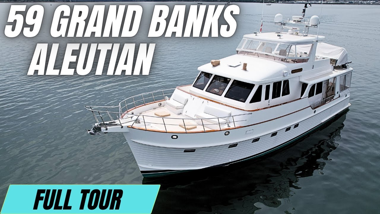 Is This the Best GRAND BANKS Ever Built? Aleutian 59 Full Tour!