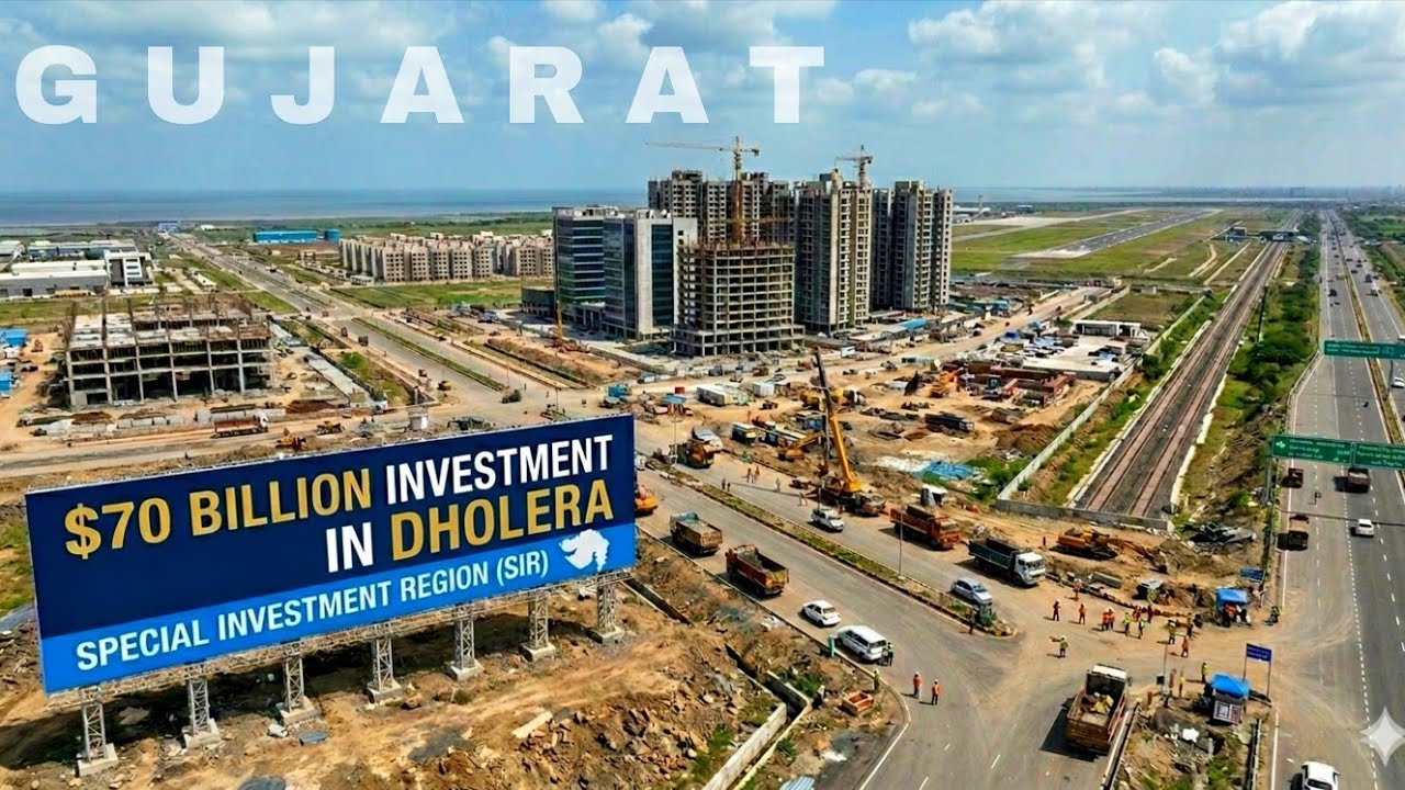 IN Gujarat $70 Billion SMART CITY  || Investor First Choice Dholera SIR 