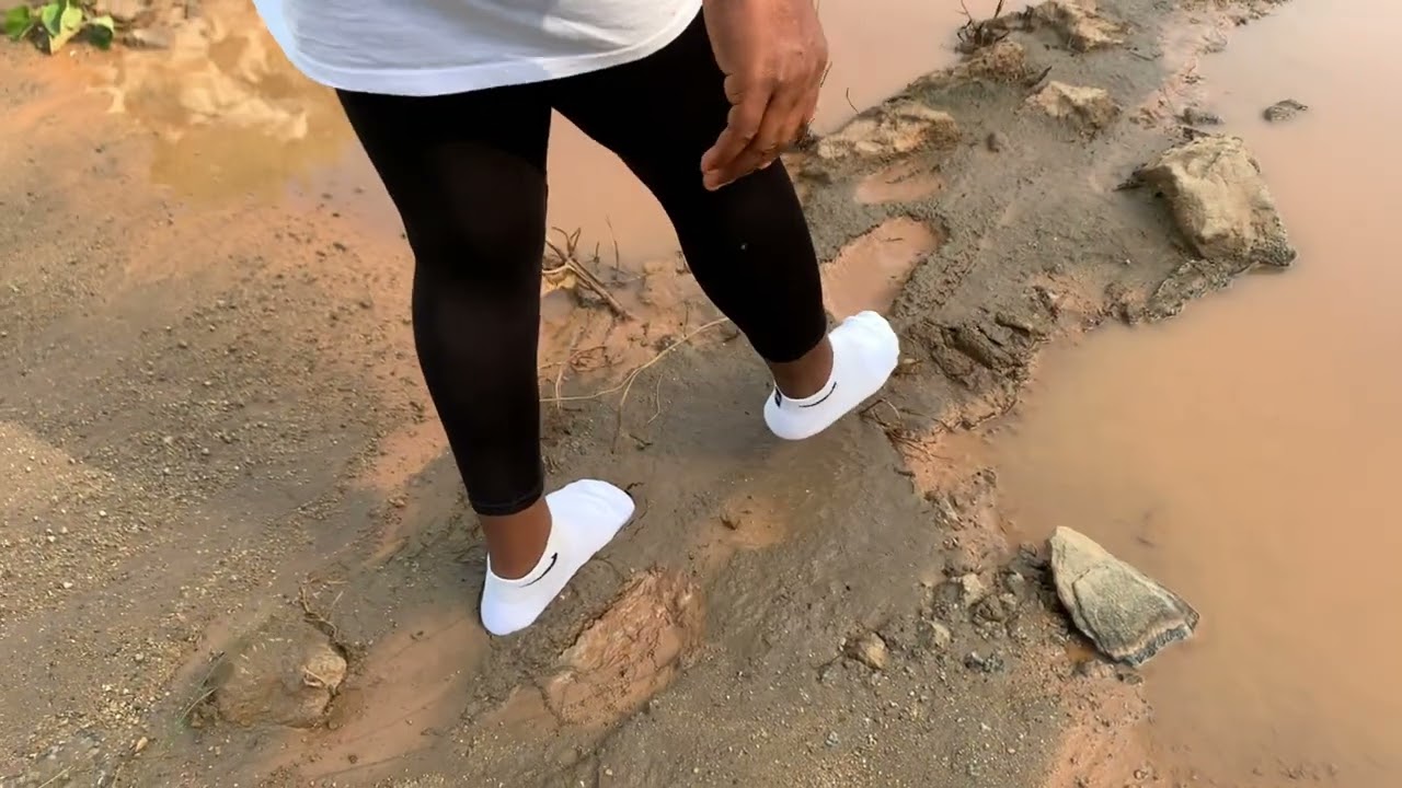 Muddy/white Nike#socksaddict#love#automobile#car#socks #feet#foot