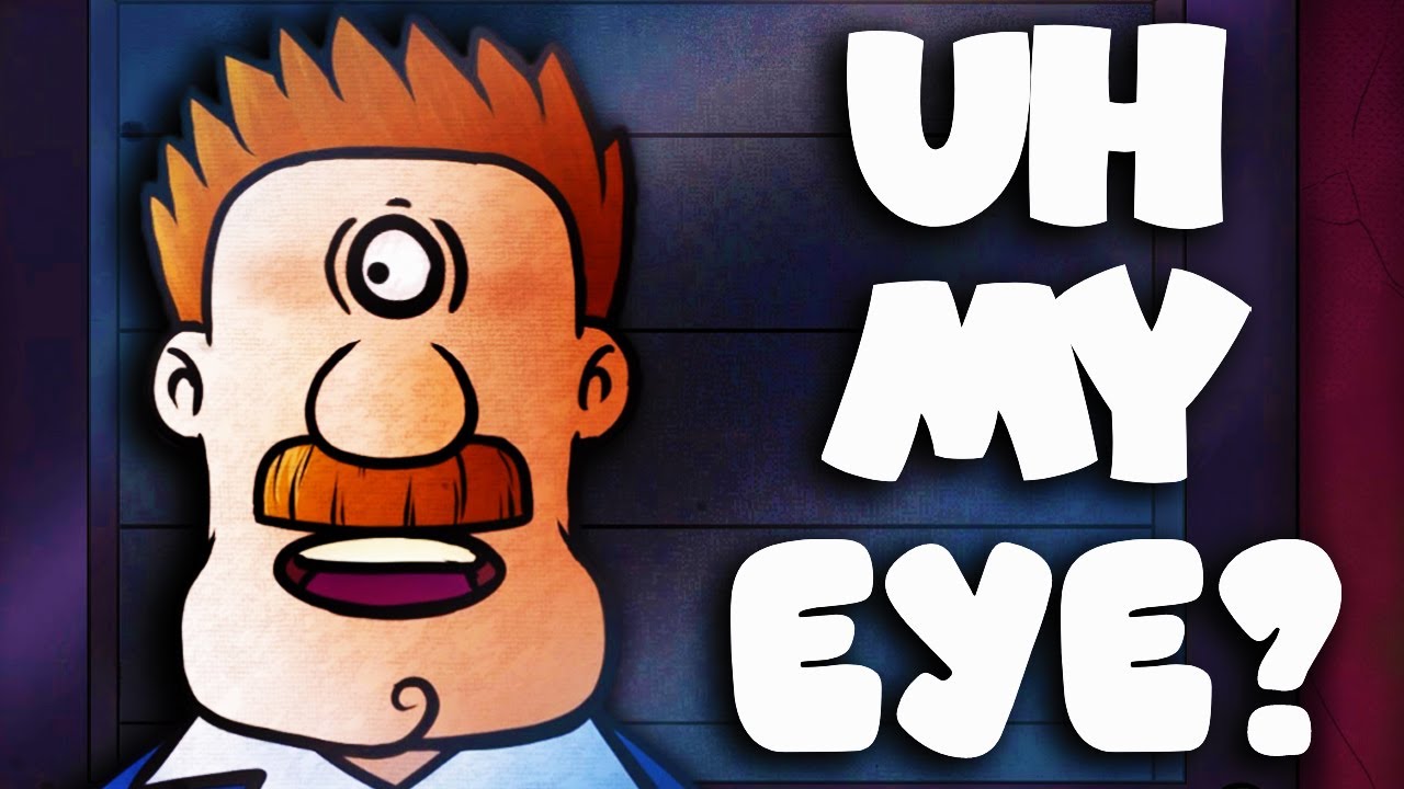 WHAT HAPPENED TO HIS OTHER EYE?! | That's Not My Neighbor (14)