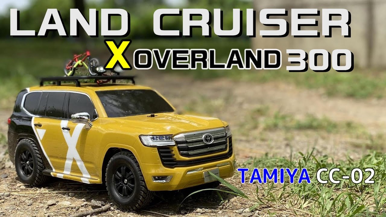 [Tamiya/CC-02] Toyota Land Cruiser 300[комментарий и рекламное видео по сборке меха]