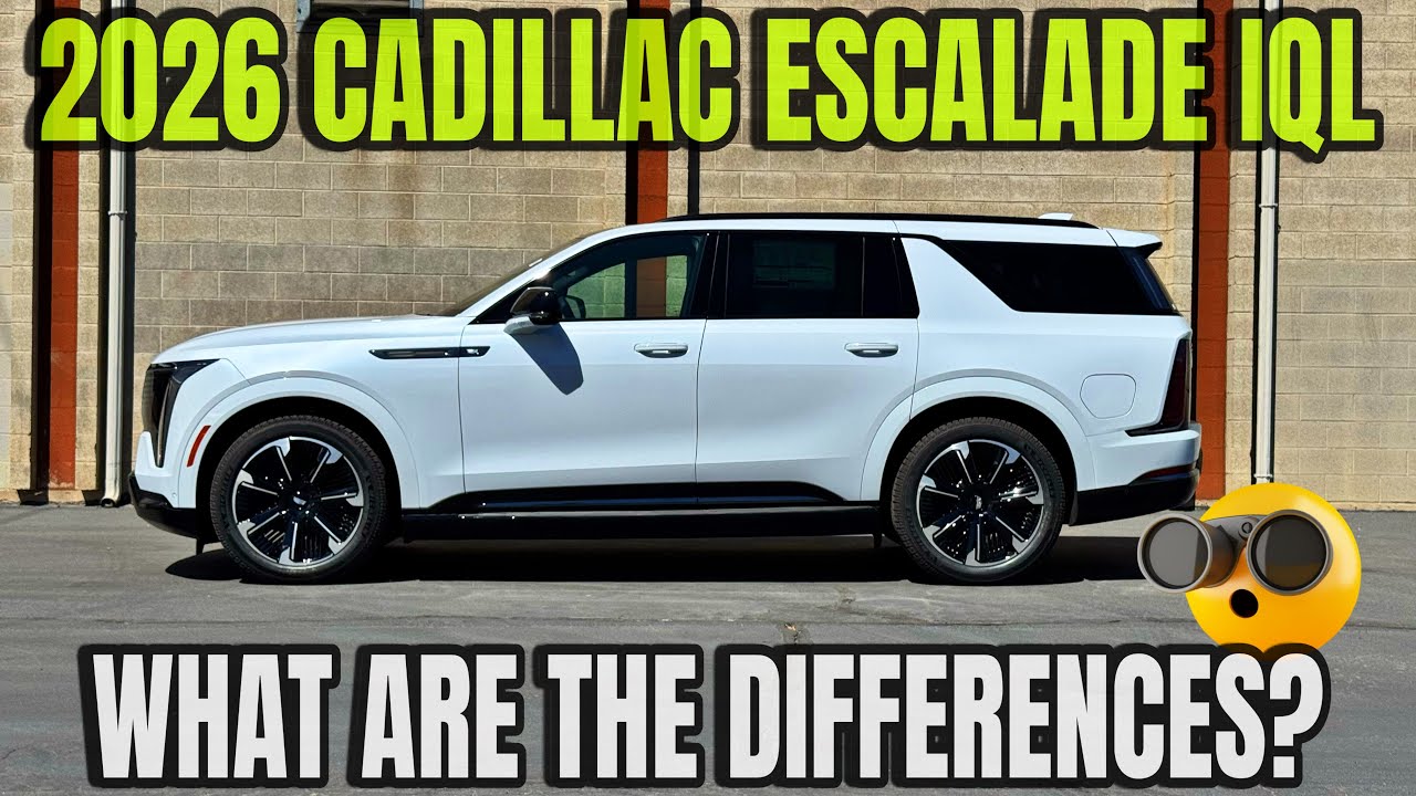 2026 Cadillac Escalade IQL Premium Sport: Is There Any Difference With The L?