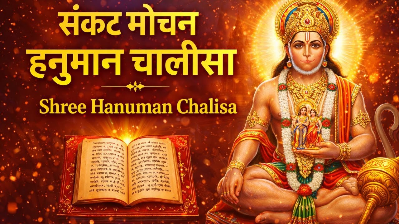 संकट मोचन हनुमान चालीसा ! Shree Hanuman Chalisa | Original Video | Full Hanuman Chalisa with Lyrics