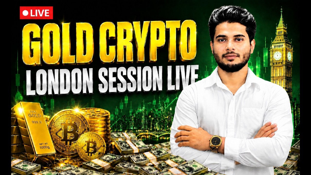 GOLD Live Trading Session   | XAUUSD Trading Live Stream | ‪@thebedroomtrader‬