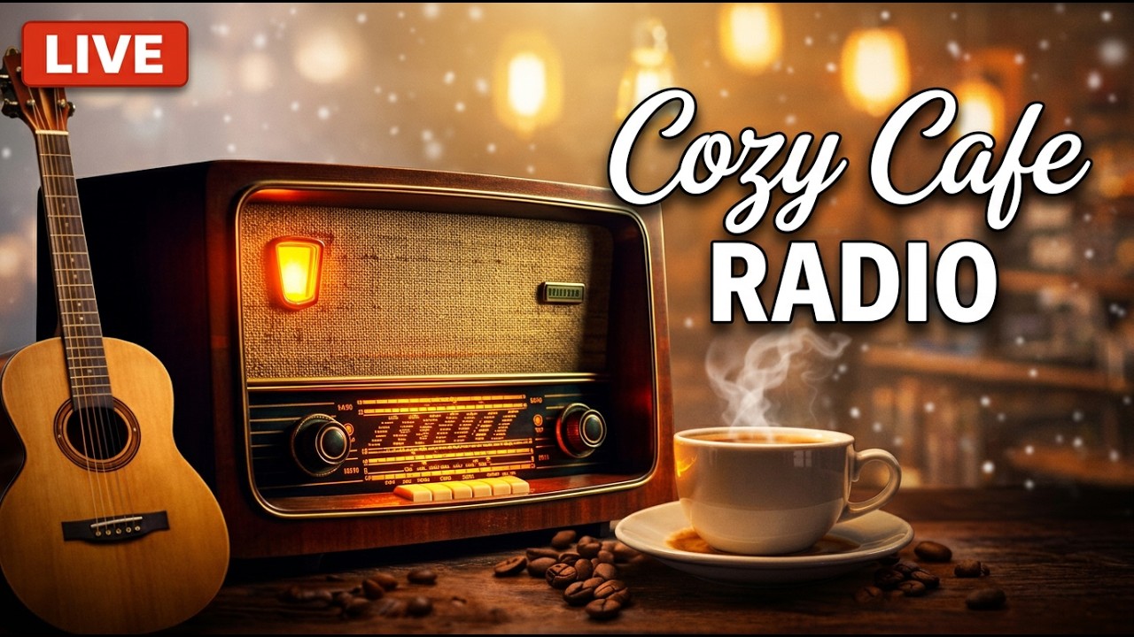 Café Chill Instrumental Live | Coffee Shop Background Music Radio