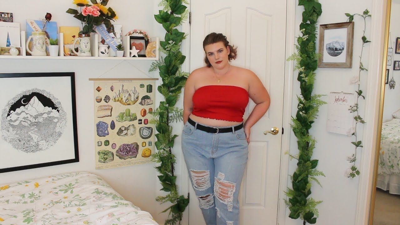 plus size college OOTW