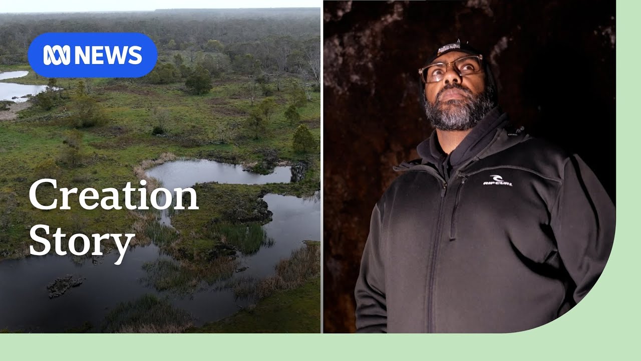 Aboriginal people hold a story about a 37,000 year old volcanic eruption | Deep Time | ABC NEWS