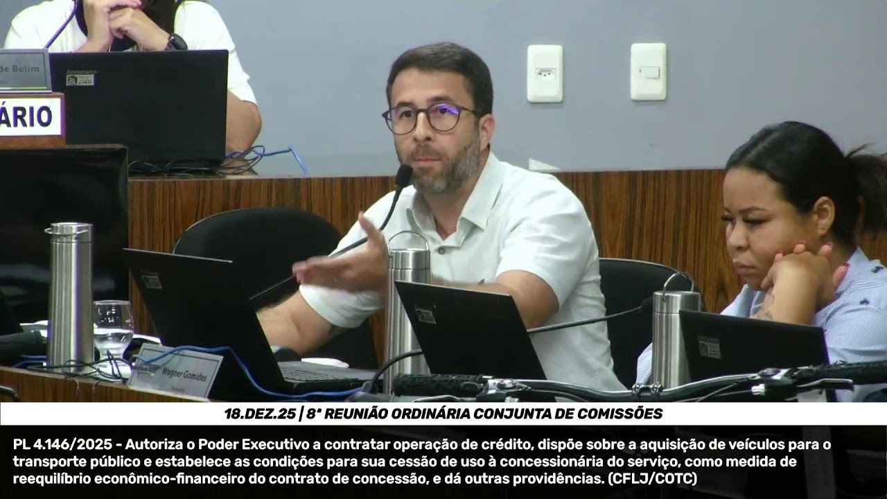 18.DEZ.25 | 8ª REUNIÃO ORDINÁRIA CONJUNTA DE COMISSÕES