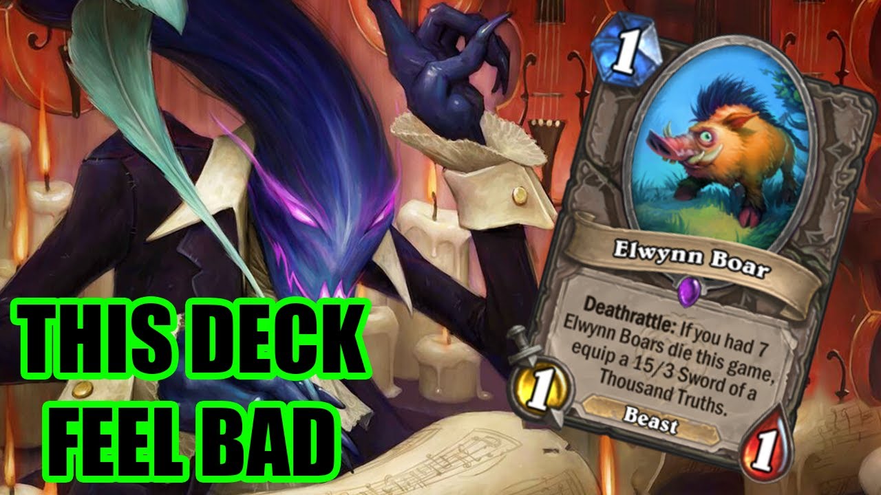 I dont get how this deck works | Boar Warlock