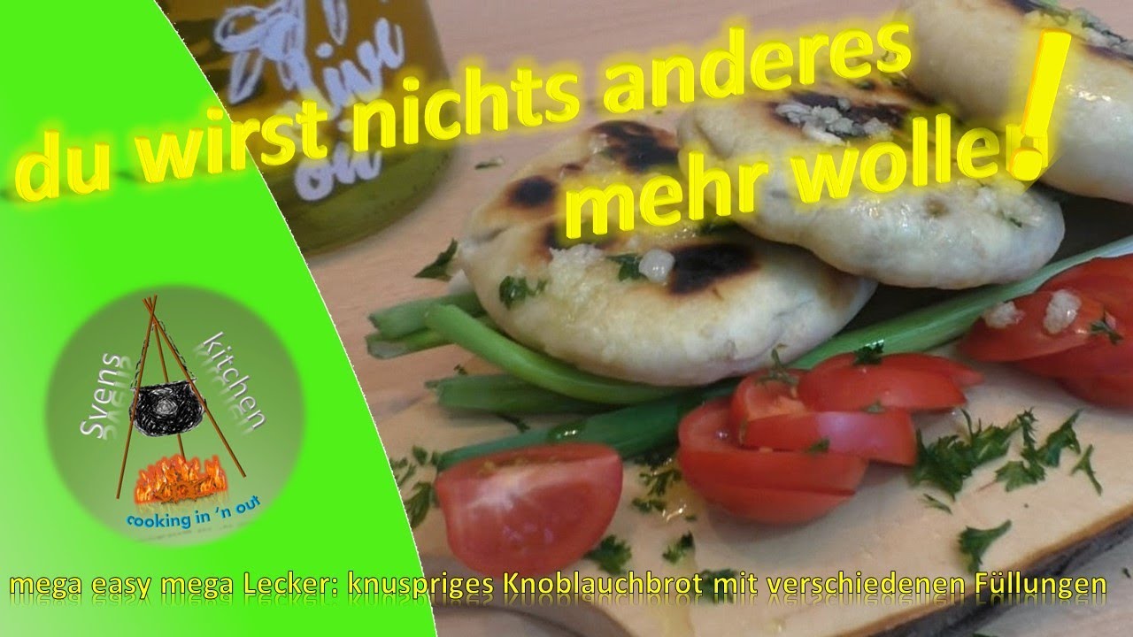 Du wirst nichts anderes mehr wollen! Knoblauchbrot mega easy, mega Lecker!