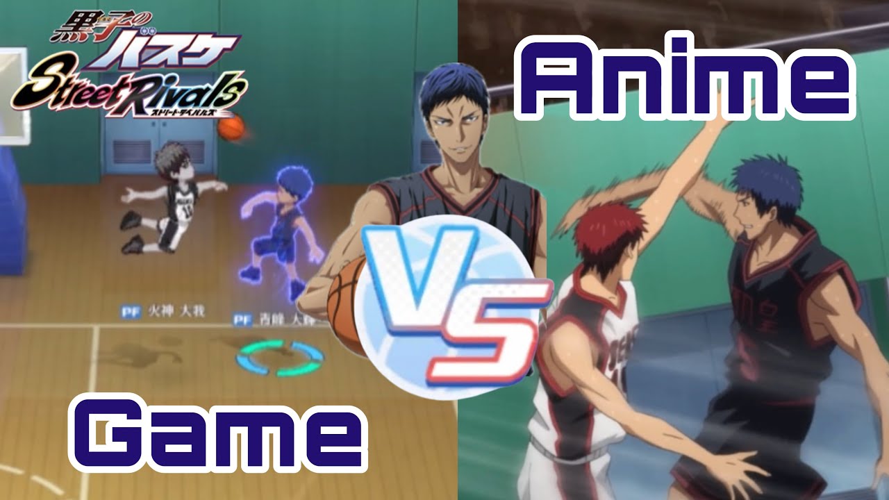 AOMINE DAIKI All Skill Anime Reference! || Kuroko no Basket Street Rivals [青峰大輝 全技能動漫出處 || 黑子的籃球SR]