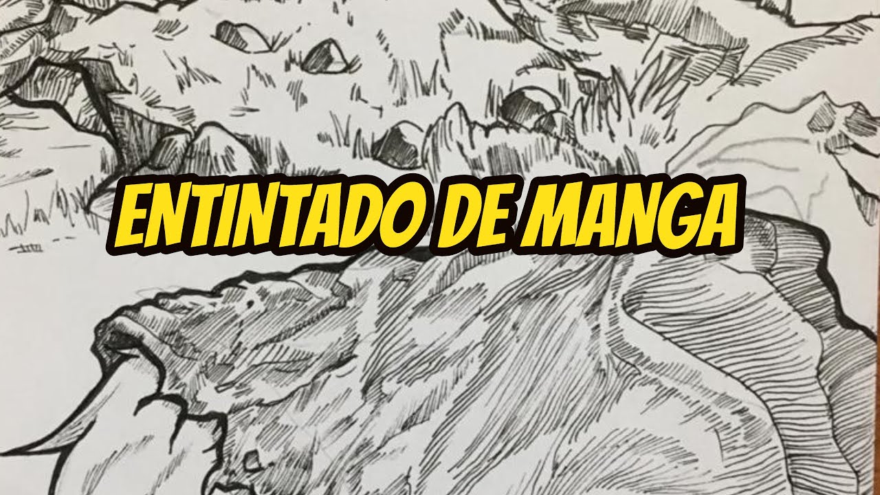 Manga entintado