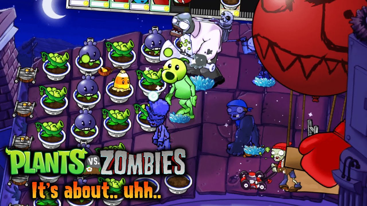 Plants Vs Zombies It's About.. Uhh.. | Adventure Roof Level 5.6 - 5.10 : The Finale! | Download